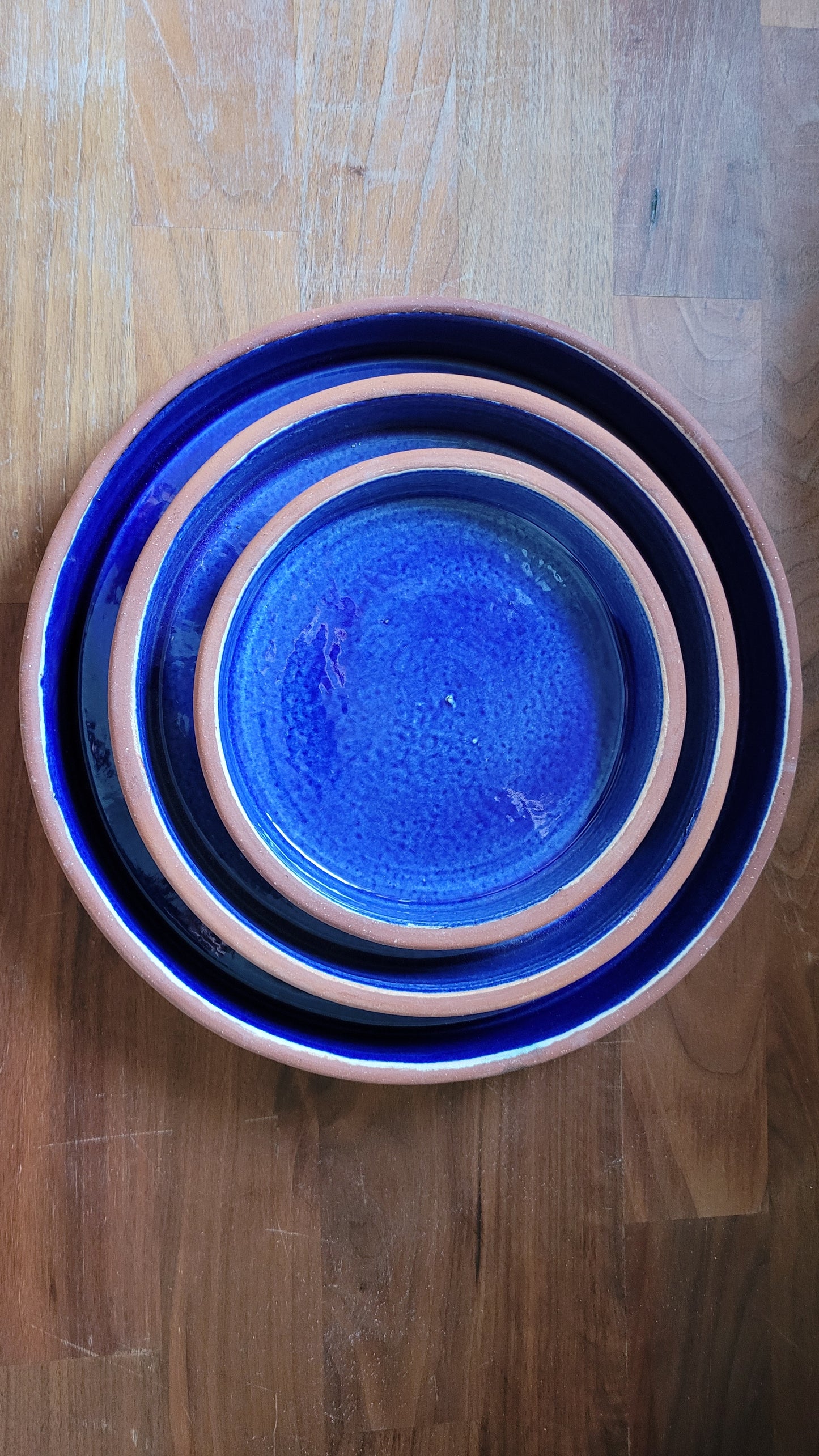 TRIO PLATS EN CERAMIQUE