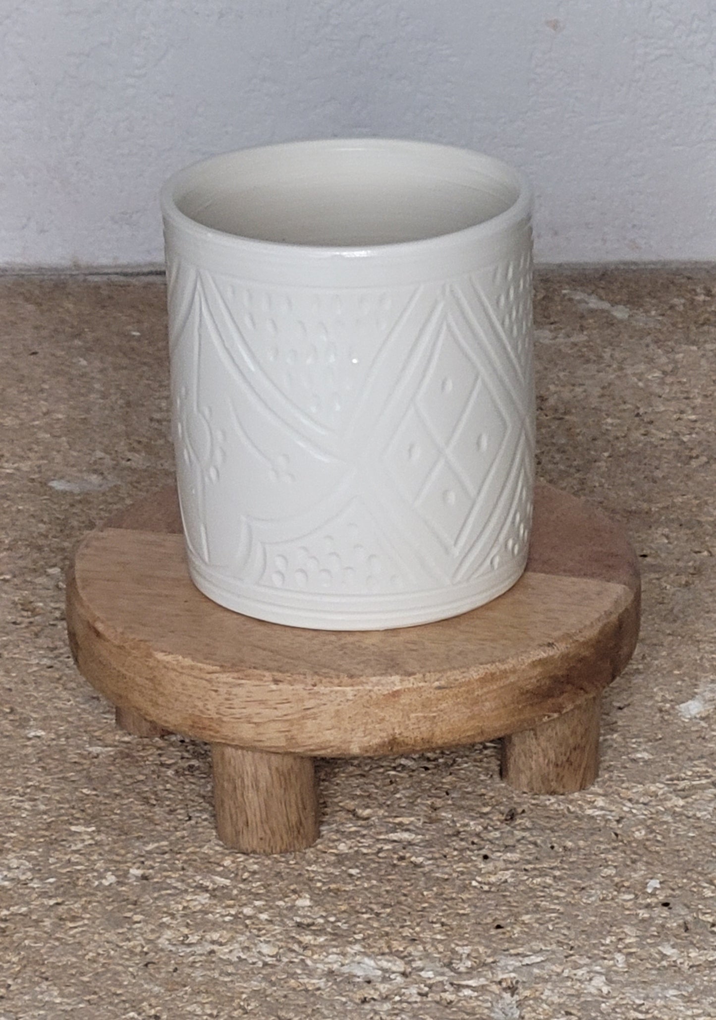 Verre Tasse ZWAK — Céramique Artisanale Peinte à la Main