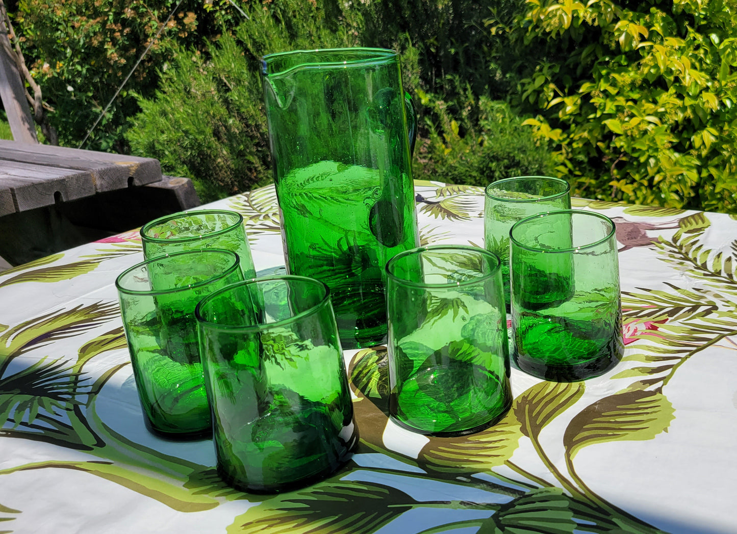 SERVICE CARAFE + 6 VERRES BELDI