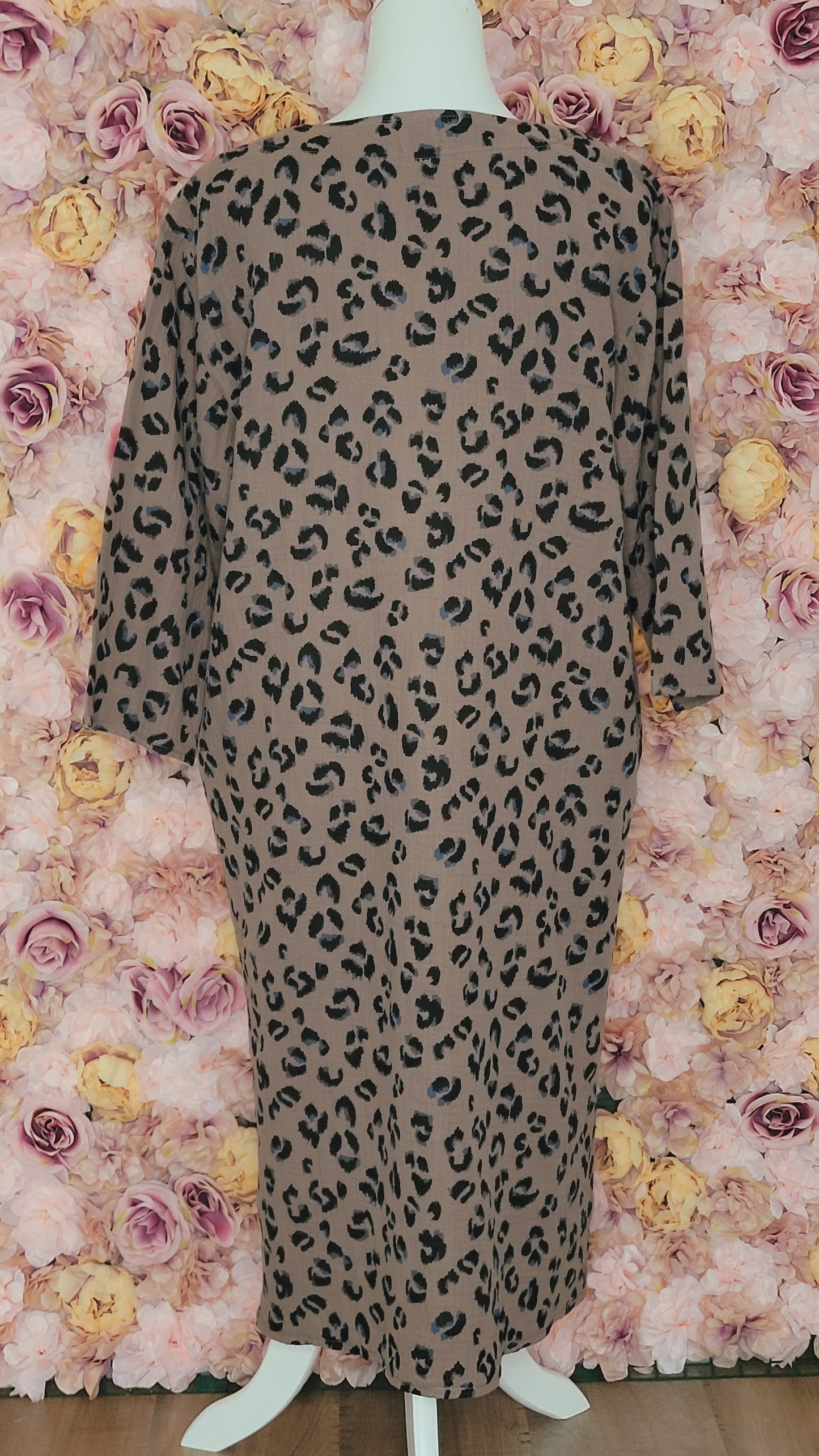 ROBE "SAVANA" Longue Légère en Double Gaze de Coton — Style Caftan Chic