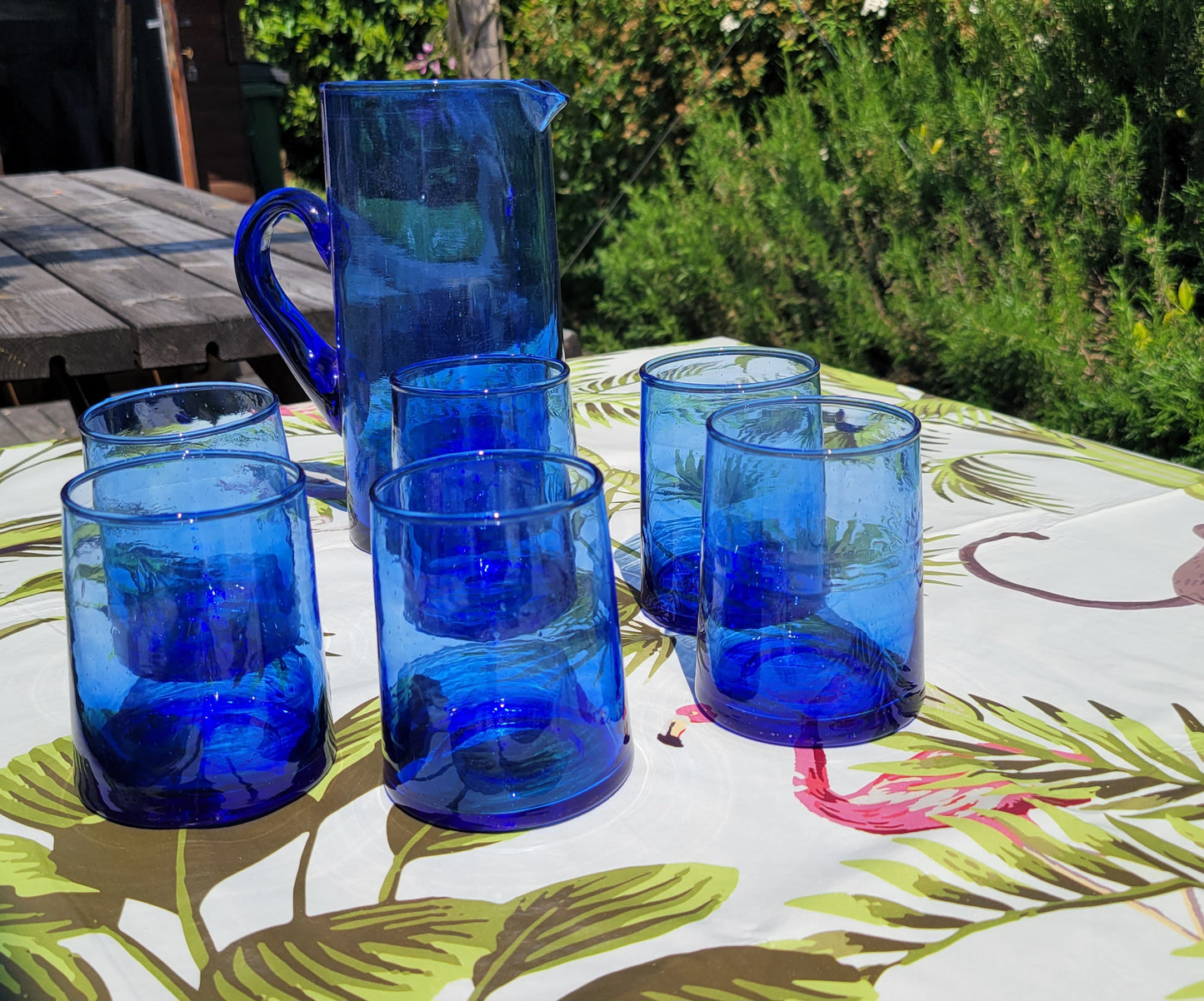 SERVICE CARAFE + 6 VERRES BELDI