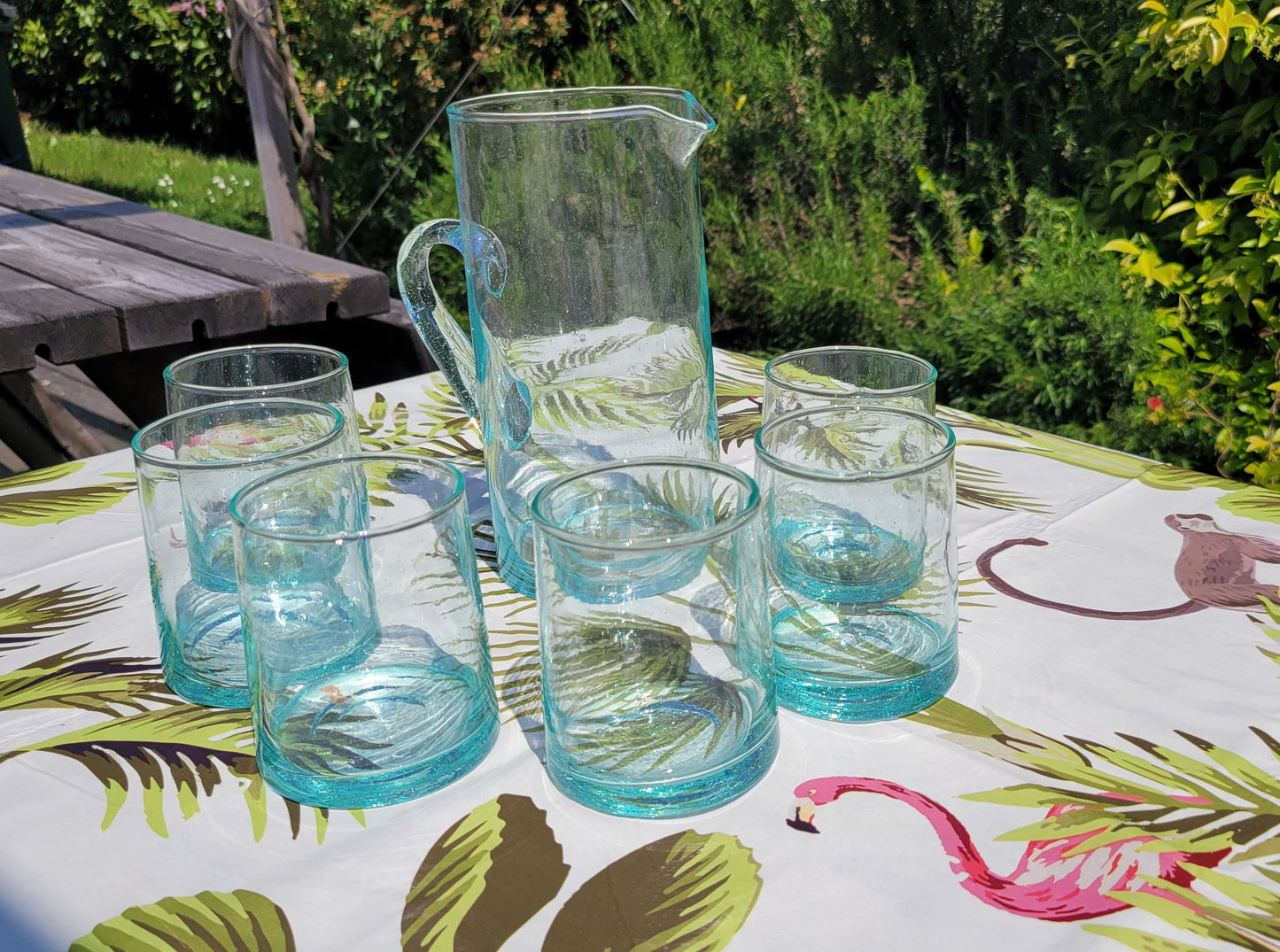 SERVICE CARAFE + 6 VERRES BELDI