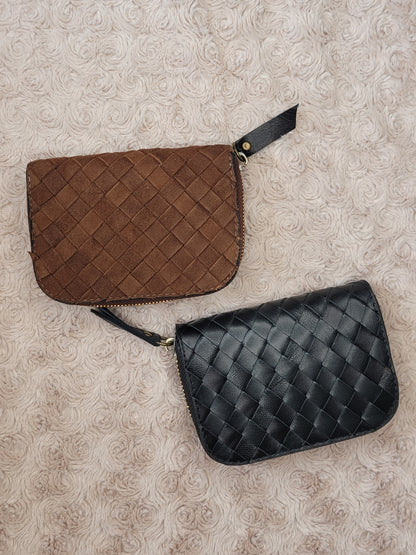 PORTE-MONNAIE EN CUIR