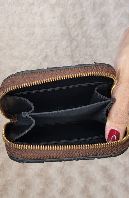 PORTE-MONNAIE EN CUIR